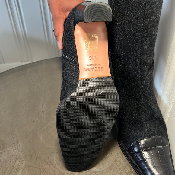 ESCADA Vero Cuoio Knee High Boots - Picture 4 of 7